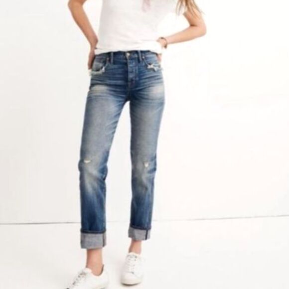 Madewell Cruiser Straight Jeans - Size 27 - Picture 1 of 11